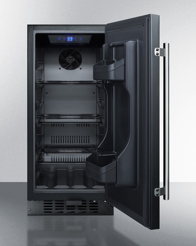 Summit® 2.2 Cu. Ft. Black Under the Counter Refrigerator-2