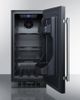 Summit® 2.2 Cu. Ft. Black Under the Counter Refrigerator-2