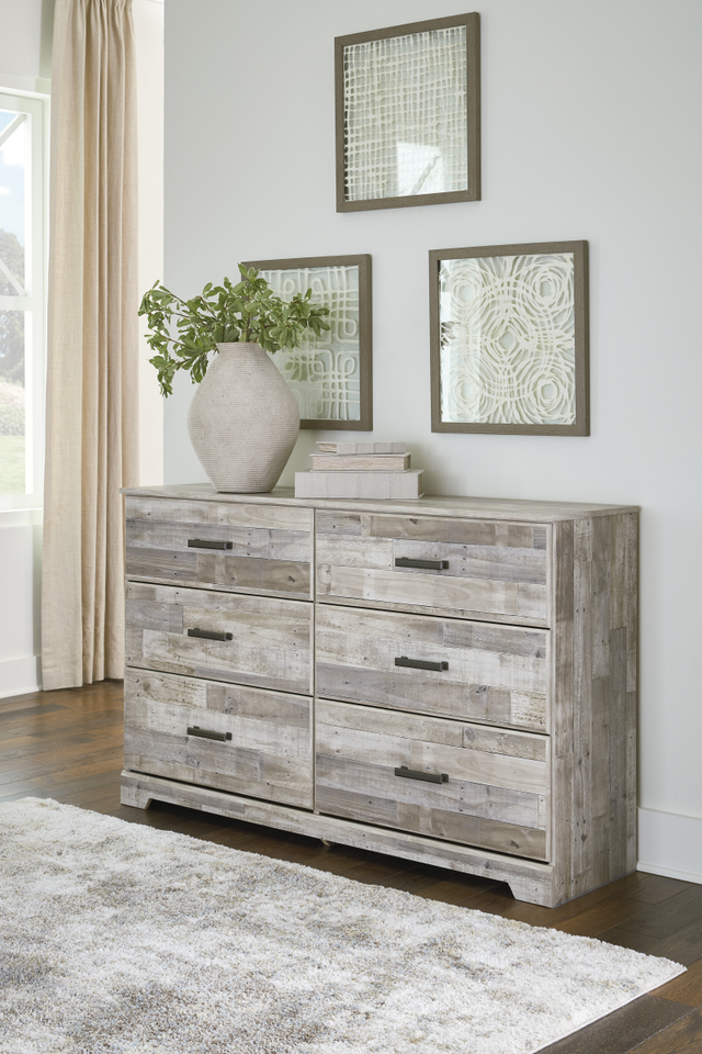 Benchcraft® Hodanna Whitewash Dresser-4