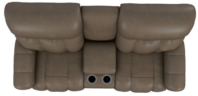 La-Z-Boy® Morrison Mink Power Reclining Loveseat with Console, Headrest, and Lumbar-4