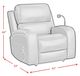 Elements International Euphora Black Power Glider Recliner-1