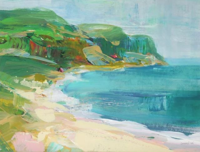 Stylecraft Painterly Beach Wall Art-2