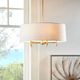 Olliix by Hampton Hill White/Gold Presidio Chandelier-4