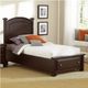 Vaughan-Bassett Hamilton Franklin Merlot Youth Twin Panel Headboard-2