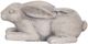 A & B Home Neutral Gray Manon Rabbit Planter-1