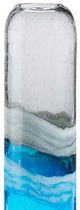 Giftcraft Blue/Gray Large Glass Vase-1