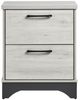 Homelegance® Westport Gray/White Oak Nightstand-2