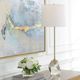 Uttermost® Valentina Crystal Cordless Buffet Lamp with Antique Brass Accent-1
