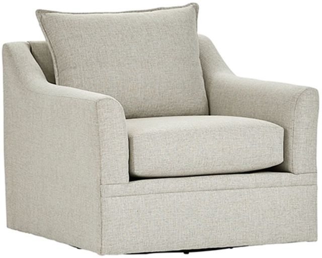 Hughes Furniture® 12700 Grande Sand Swivel Chair-0