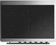 Ilve® Majestic III 36" Emerald Green Pro Style Induction Range with Solid Door and Burnished Trim-2