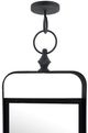 A & B Home Black Hanging Mirror-1
