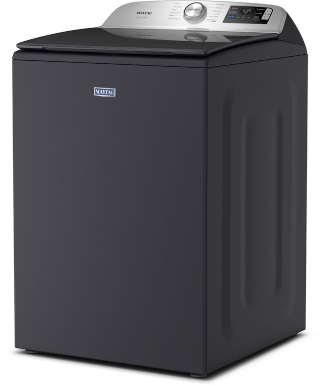 Maytag® Pet Pro 5.2 Cu. Ft. Midnight Steel Agitator Top Load Washer-4