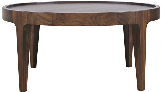 Jofran Inc. Soren Walnut 32" Round Coffee Table-1