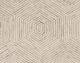 KAS Rugs Gramercy Ivory Honeycomb 5'x7' Rug-2
