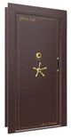 Liberty Safe Burgundy Marble In-Swing Left Hinge Mechanical Vault Door-0