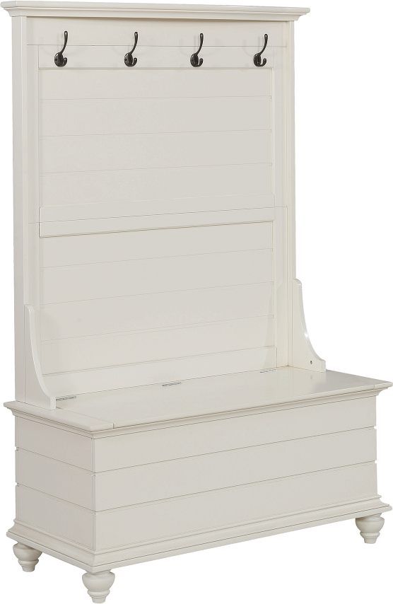 Powell® Whitehurst White Hall Tree-1