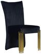 New Classic® Home Furnishings Empire 5-Piece Black/Gold Dining Table Set-3