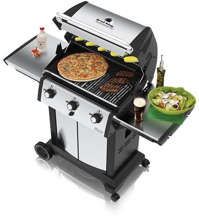 Broil King® Signet 320 1-Burner Freestanding Natural Gas Grill-3