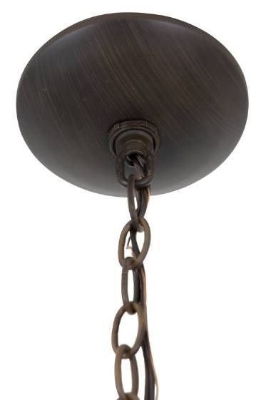 YHD Alta Peak Coffee Brown 3-Light Chandelier-3