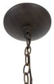 YHD Alta Peak Coffee Brown 3-Light Chandelier-3