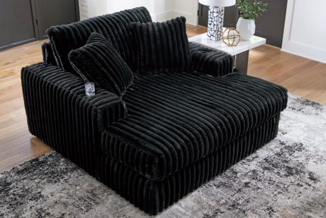 Signature Design by Ashley® Midnight-Madness Onyx Oversized Chaise-6