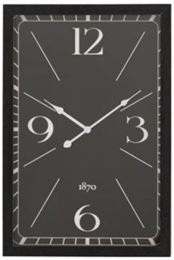 YHD Black Midnight Wall Clock-0