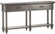 Crestview Collection Pembroke Grey Console -0