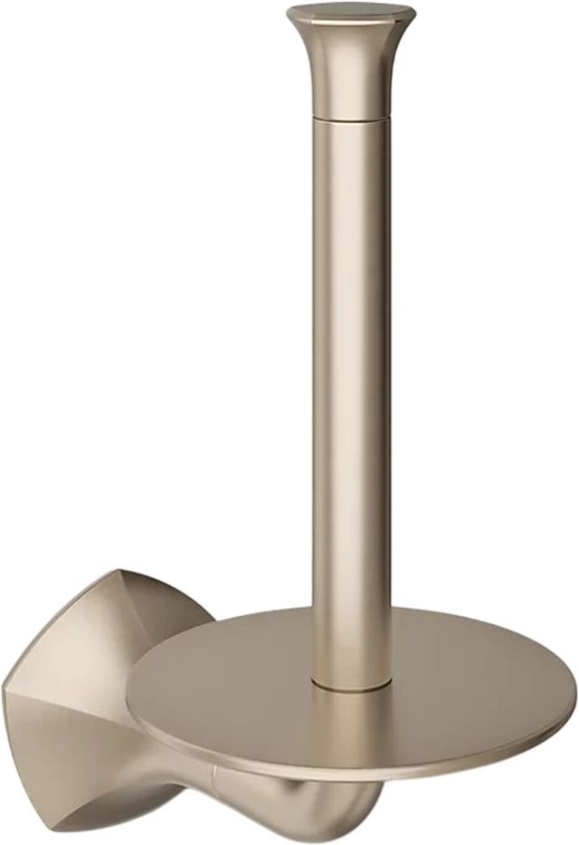 KOHLER® Occasion® Vibrant Brushed Bronze Vertical Toilet Paper Holder-0