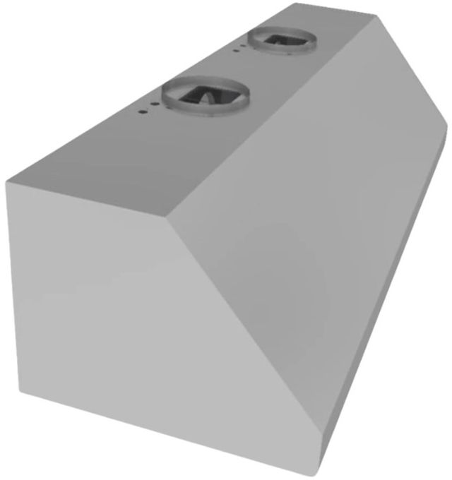 Vent-A-Hood® 66" Stainless Steel Wall Mounted Range Hood-1