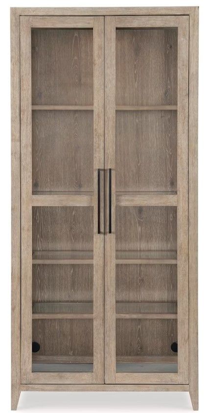 Bassett® Furniture Foster Natural Display Cabinet-1