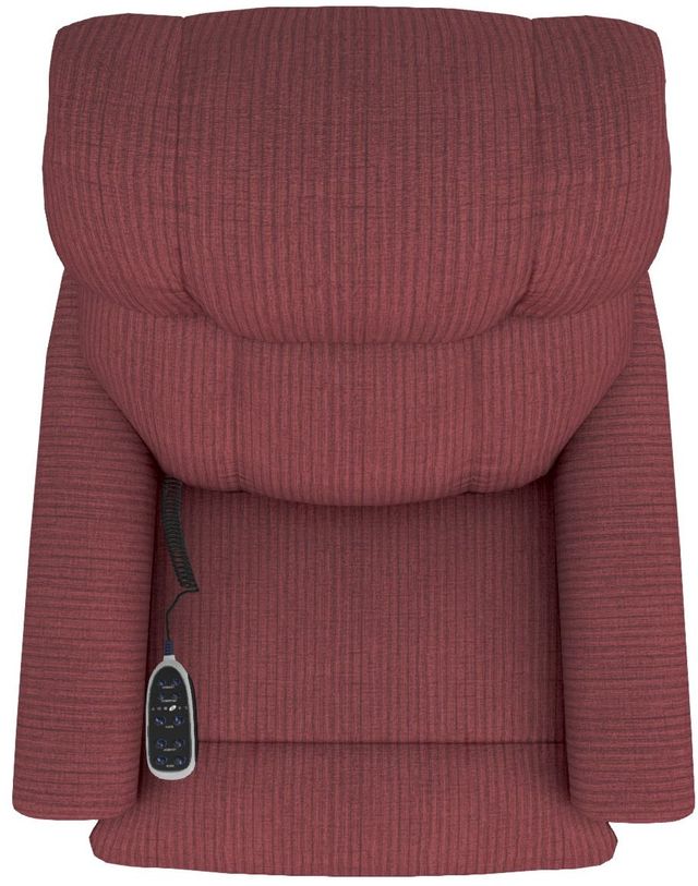 La-Z-Boy® Pinnacle Platinum Sangria Power Lift Recliner with Headrest and Lumbar-2