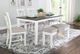 Powell® Jane 6-Piece Smokey White Dining Set-4