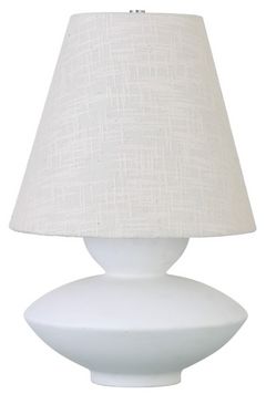 Moe's Home Collection Dell Pearled White Table Lamp