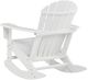 Signature Design by Ashley® Sundown Treasure White Polyethylene Outdoor Rocking Chair-3