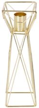 A & B Home Gold Pedestal Candlestick Holder-0