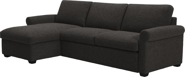 Palliser® Furniture Customizable Madison Sleep Roll Arm Left Hand Facing Queen Sofa Bed with Storage Chaise-1