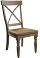 Riverside Furniture Sonora Snowy Desert X-Back Dining Side Chair-0