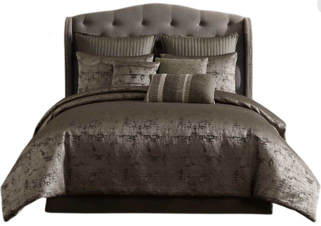 Hallmart Collectibles Dustin Mink 10-Piece King Comforter Set-0