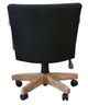 Sunny Designs™ Gibson Black Corduroy/Oak Grove Game Chair-2