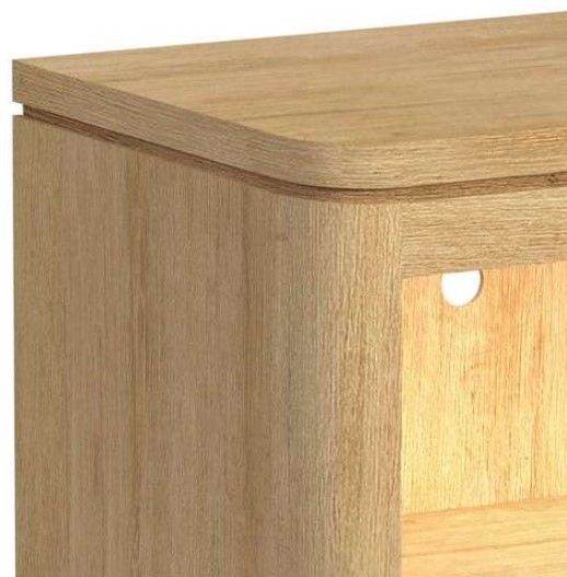 Elements International Rosalie Natural Nightstand-4