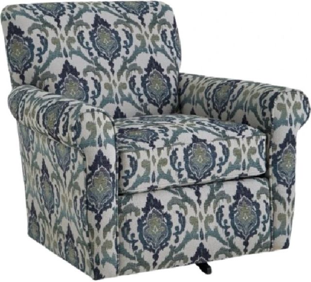 Craftmaster® Customizable Craftmaster Essentials 36" Swivel Glider Chair-3