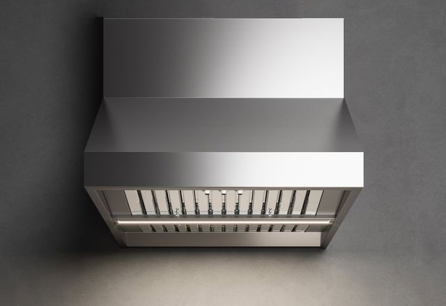 Falmec Zeus 36" Scotch Brite Stainless Steel Outdoor Range Hood-1