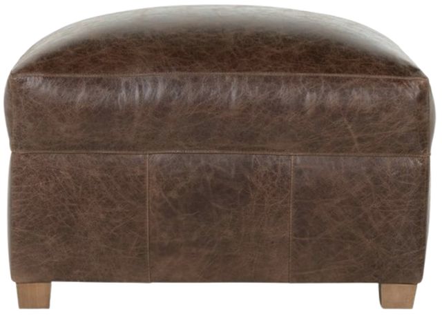 Rowe® Customizable Lilah Leather Ottoman-1