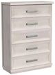 Elements International Avalanche Antique White Chest-0