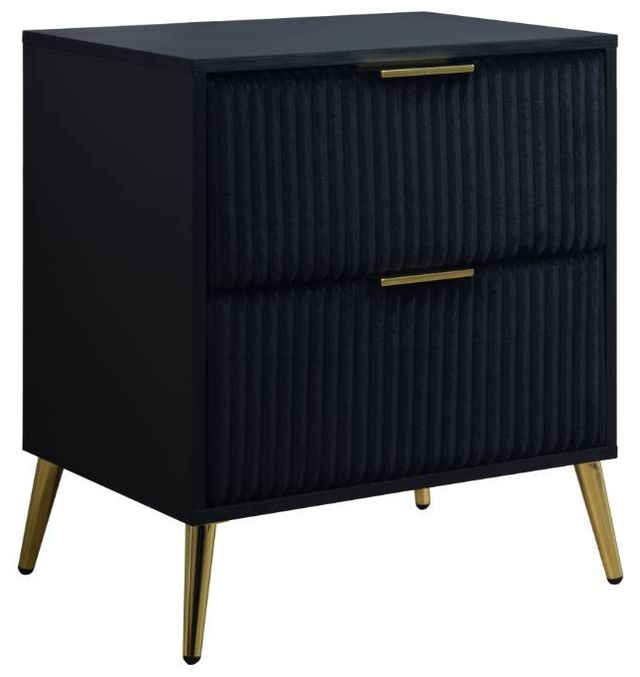New Classic® Home Furnishings Kailani Black Nightstand-0