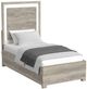 Elements International San Matteo 4-Piece Dual Tone Twin Panel Bedroom Set-1