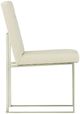 Michael Amini® Laguna Ridge Brushed Silver/Champagne Side Chair-2