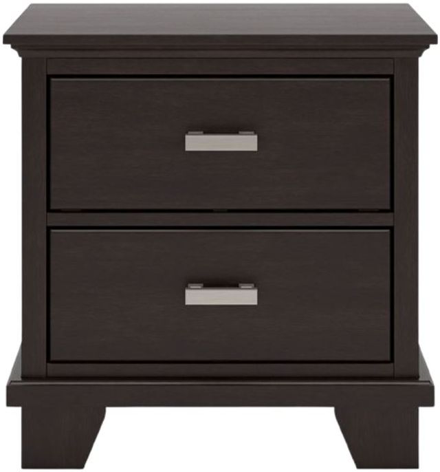 Signature Design by Ashley® Covetown Dark Brown Nightstand-1