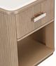 Michael Amini® West Kensington Sea Salt Caramel Nightstand-3