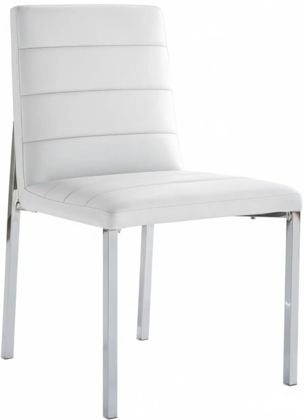 Modus Furniture Amalfi White Upholstered Dining Side Chair-0